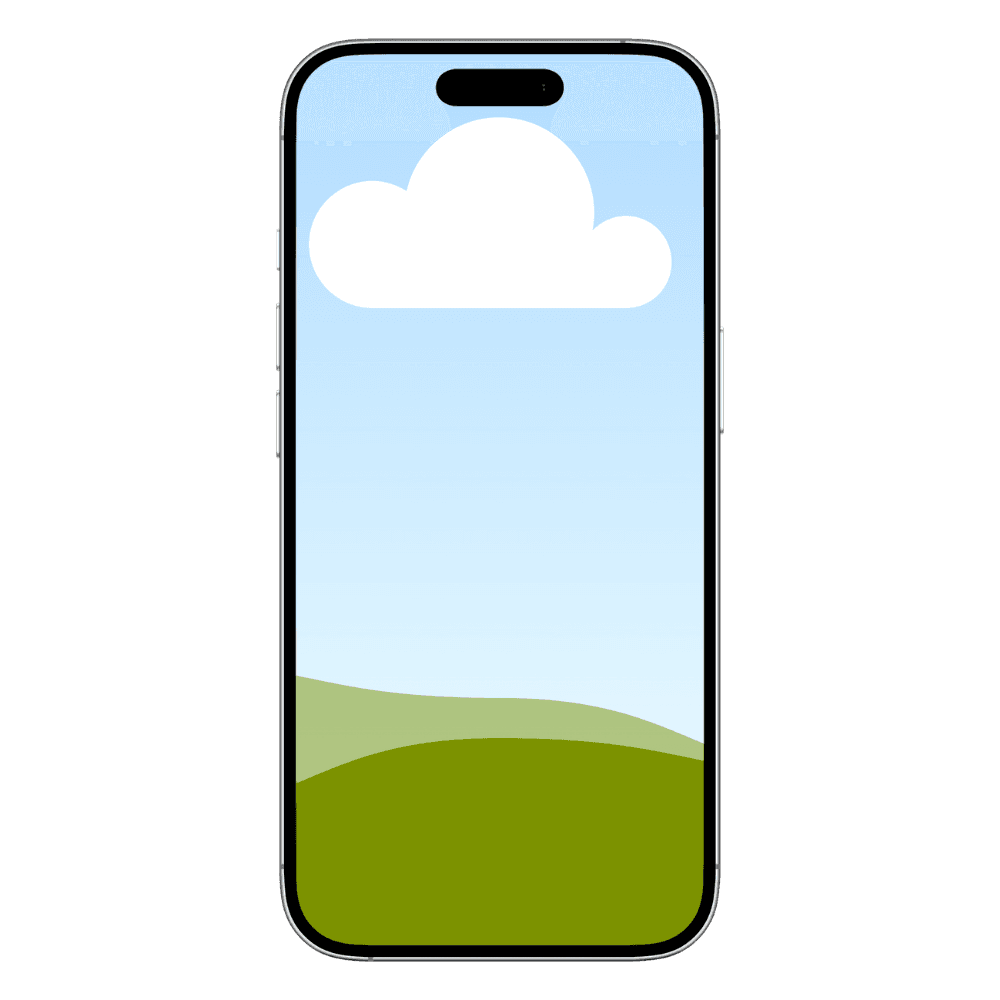 Centifind, the AI assistant, on an iPhone